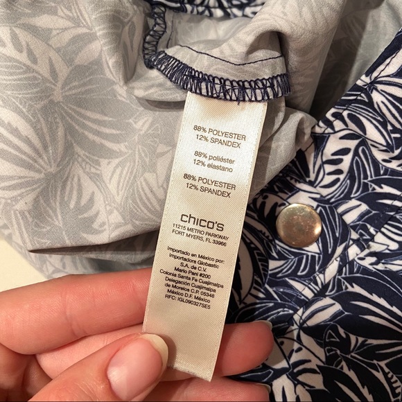 CHICO’s Patterned Pants - Picture 4 of 5